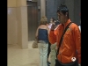 David Villa, el delantero del Valencia mordiendo su iPod.